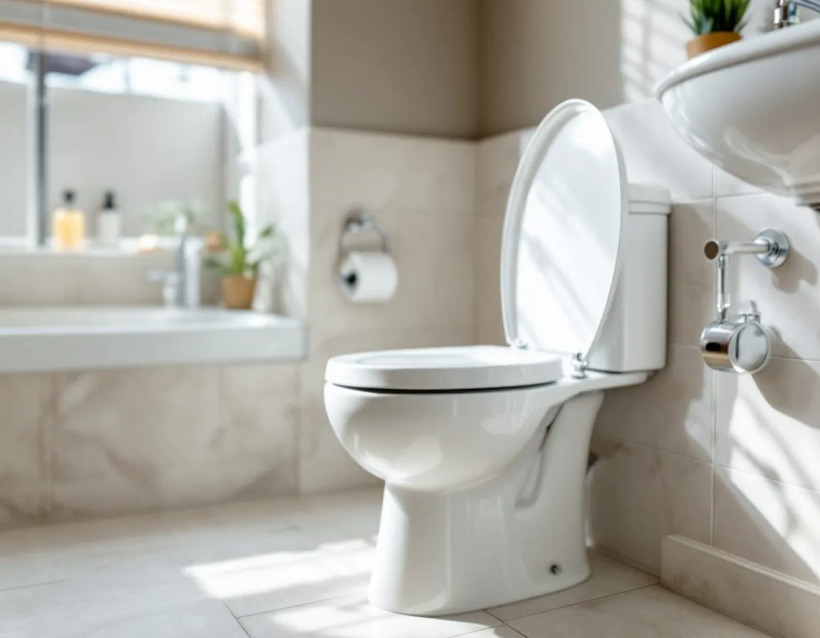 A plumber’s hands adjusting a kitchen faucet cartridge under the sink